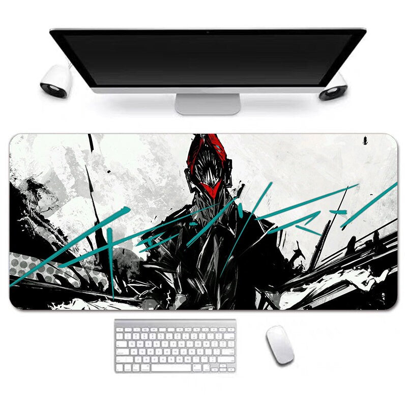 Anime Desk Mat, Long Desk Mats, Aesthetic Gaming Mousepad, Christmas Birthday Gift Idea, Anime Game Mats, Gaming Mousepad