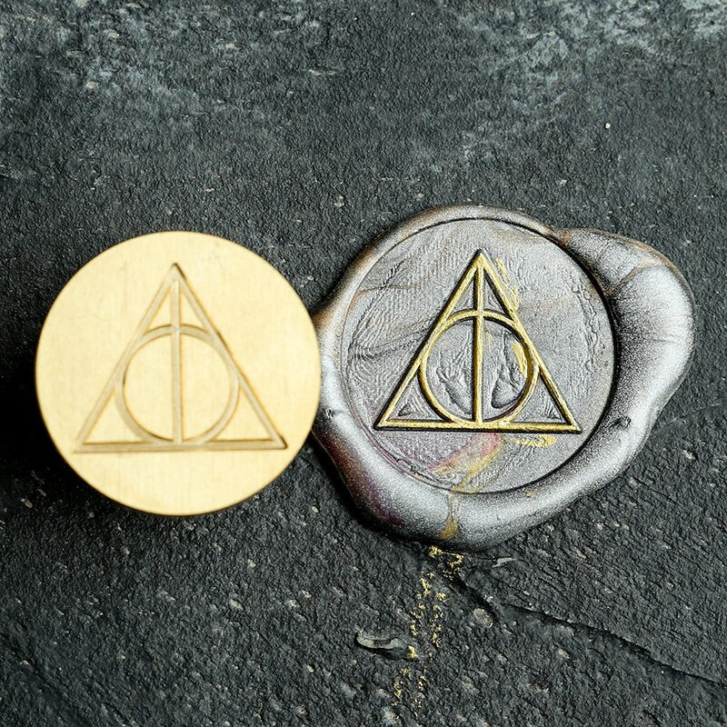 Wizarding School Wax Seal Stamp, Magic School Sealing Wax Stamp, Wizard School Metal Stamp Head, Wedding Invitations Wax Seal Kit
