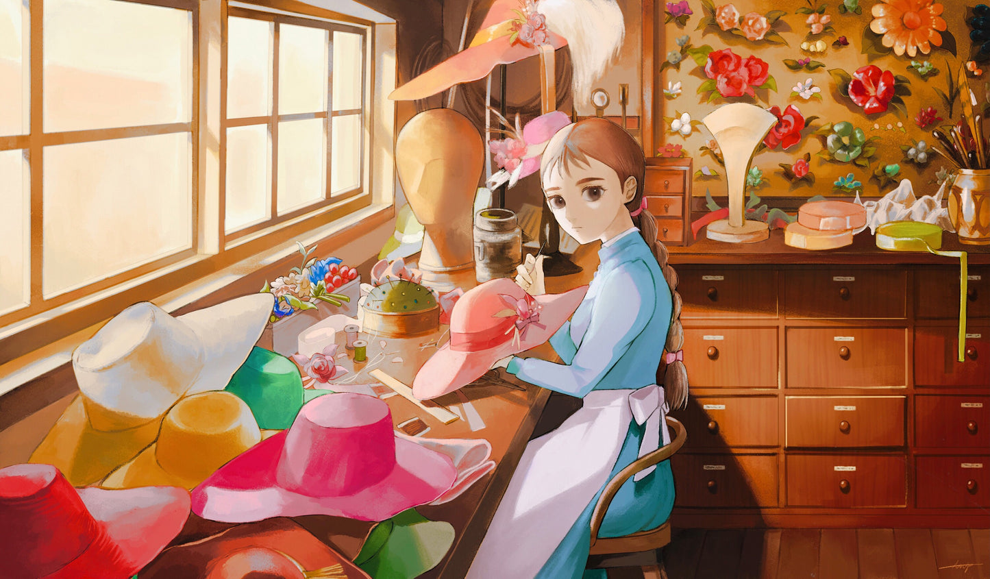Kawaii Anime Kraft Paper Poster For Your Home Decor & Nostalgic Collector Lovers Gift