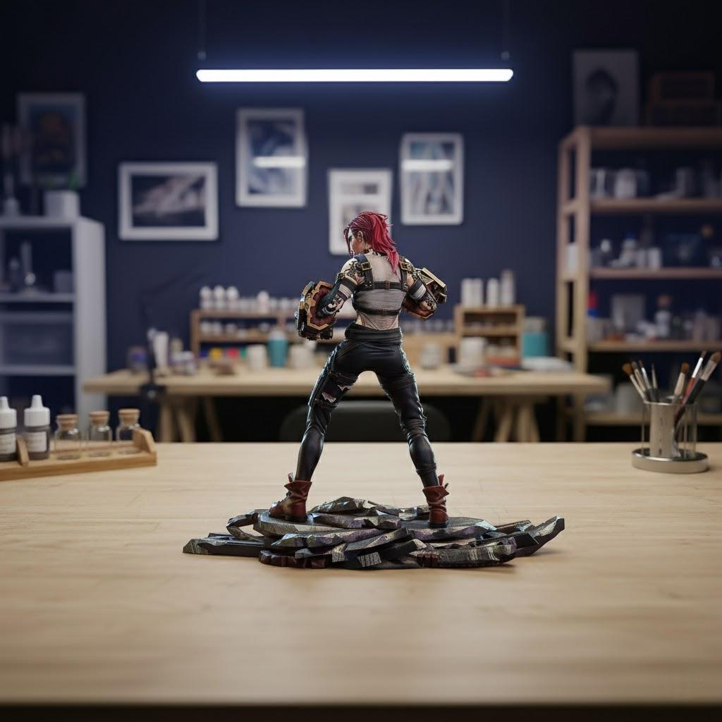 Jayce – Handcrafted 3D Printed Figurine | Arcane-Inspired Collectible for Gamers & Fans