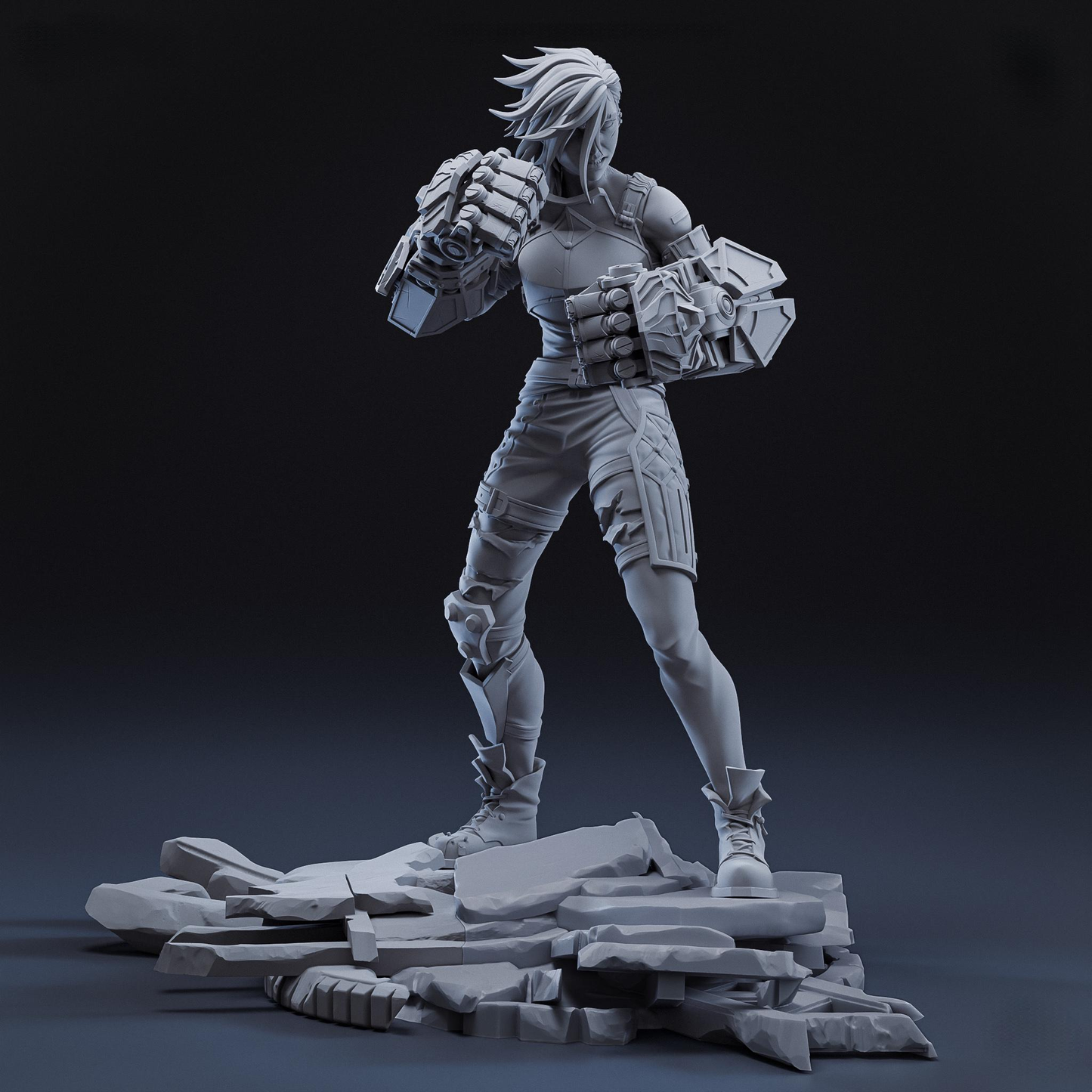 Jayce – Handcrafted 3D Printed Figurine | Arcane-Inspired Collectible for Gamers & Fans