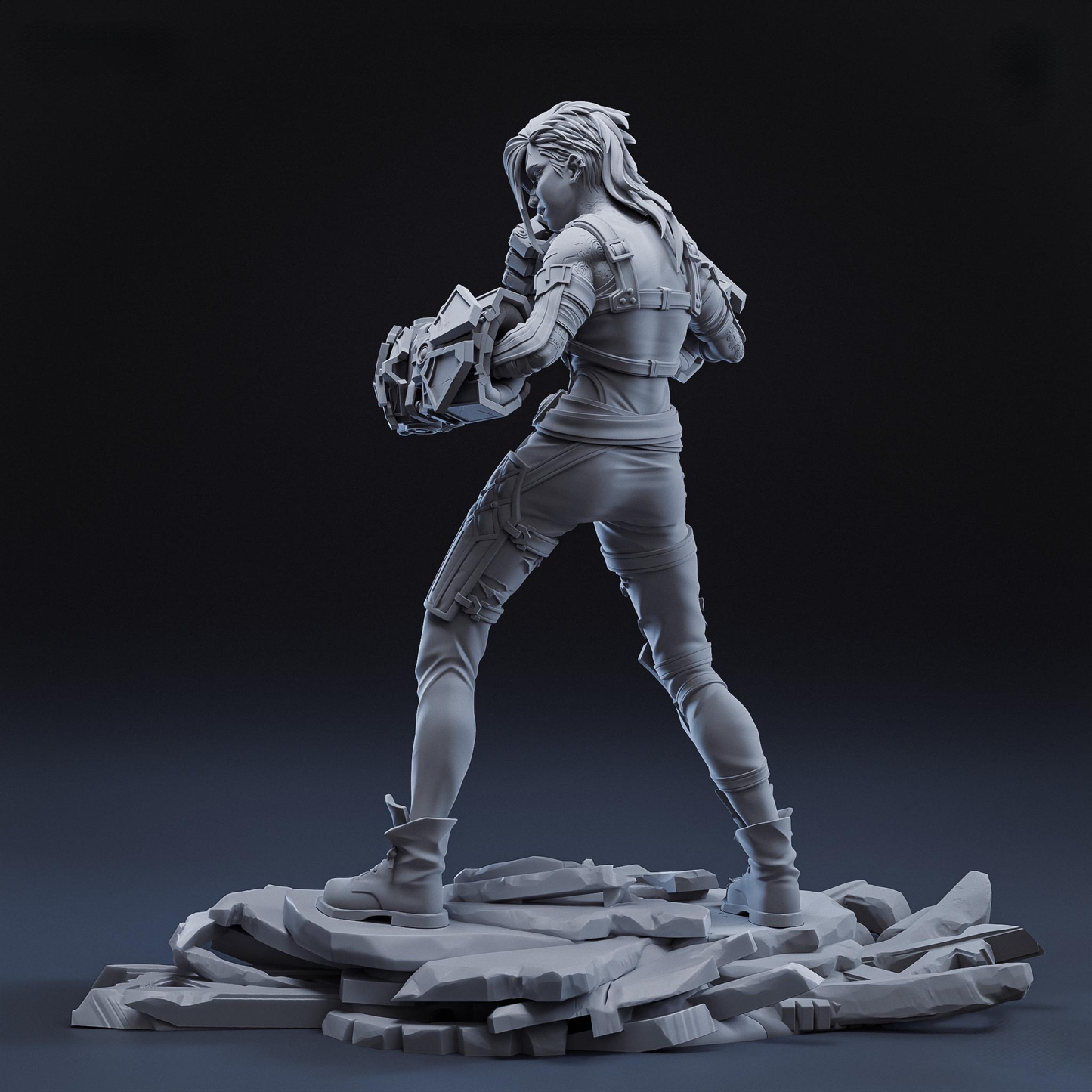 Jayce – Handcrafted 3D Printed Figurine | Arcane-Inspired Collectible for Gamers & Fans