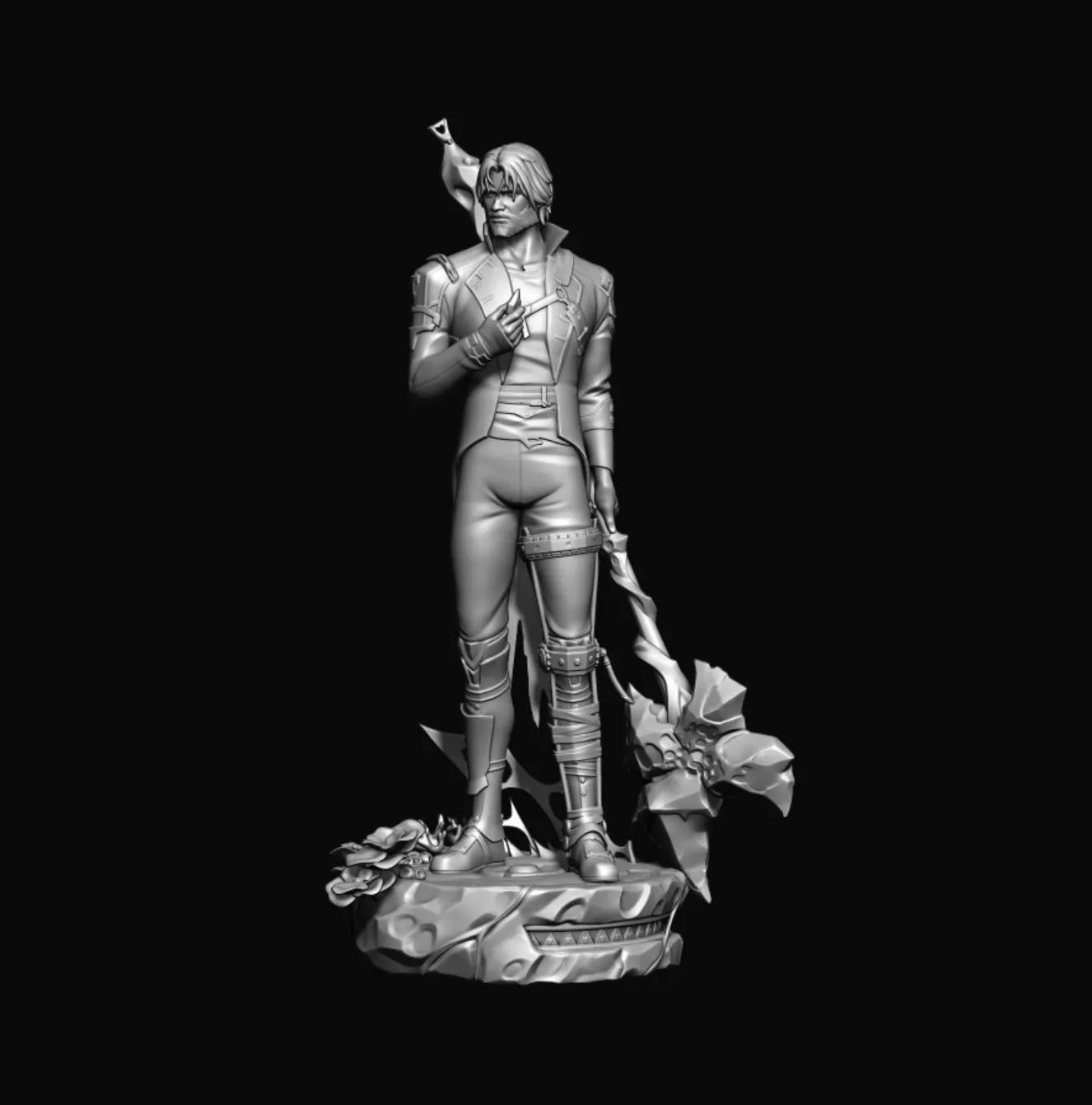 Jayce – Handcrafted 3D Printed Figurine | Arcane-Inspired Collectible for Gamers & Fans
