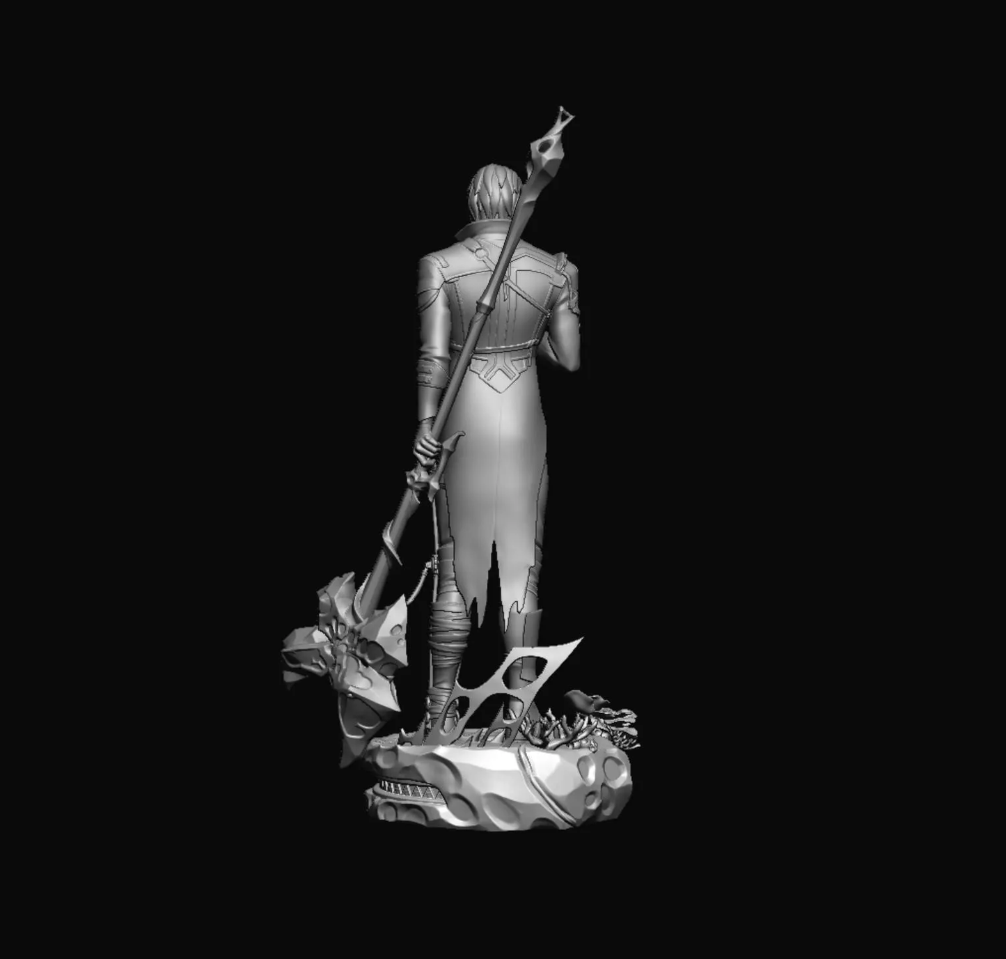 Jayce – Handcrafted 3D Printed Figurine | Arcane-Inspired Collectible for Gamers & Fans