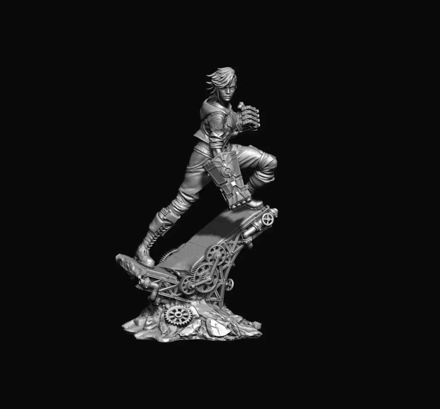 Vi – Handcrafted 3D Printed Figurine | Sci-Fantasy Collectible for Gamers & Collectors