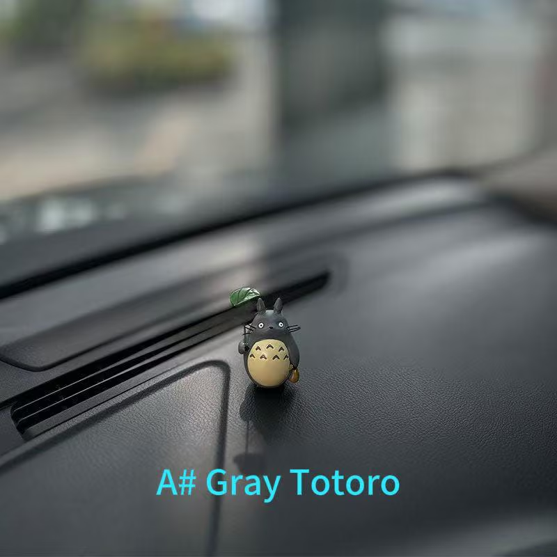 Cute Anime Car Dashboard Decor – Totoro Mini Ornaments