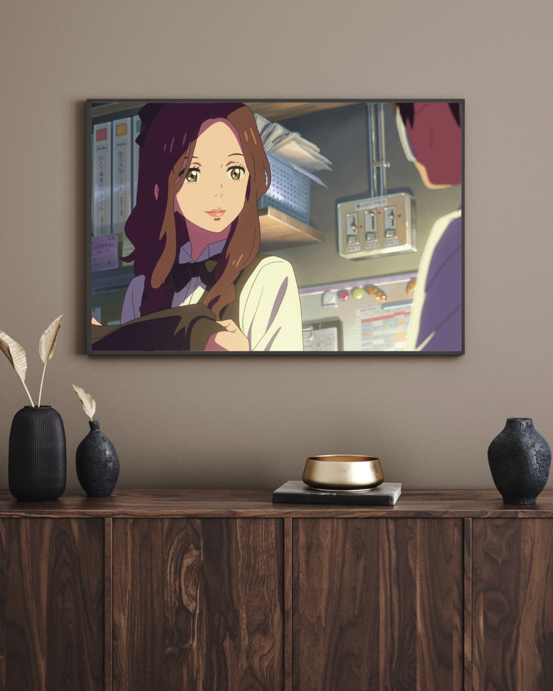 Your Name Anime Kraft Paper Poster For Your Home Decor & Nostalgic Collector Lovers Gift