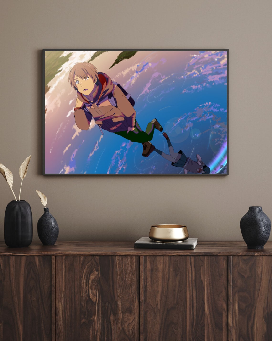 Your Name Anime Kraft Paper Poster For Your Home Decor & Nostalgic Collector Lovers Gift