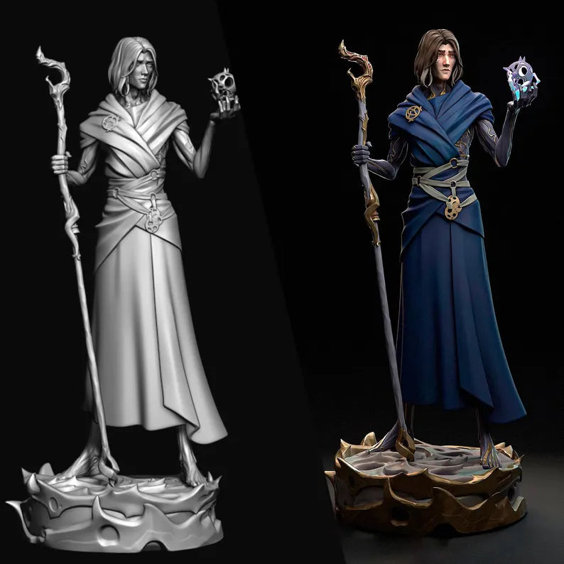 Viktor – Handcrafted 3D Printed Figurine | Arcane-Inspired Collectible for Gamers & Fans