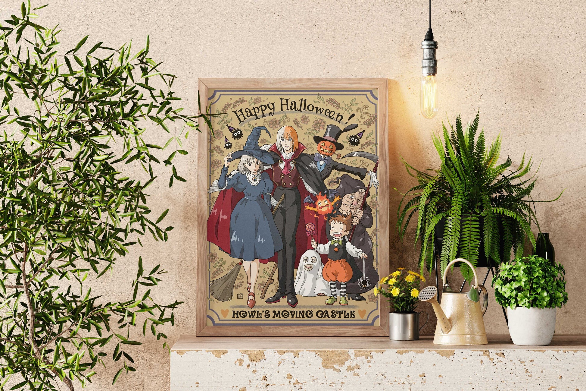 Kawaii Anime Character Kraft Paper Poster For Your Home Decor & Nostalgic Collector Lovers Gift