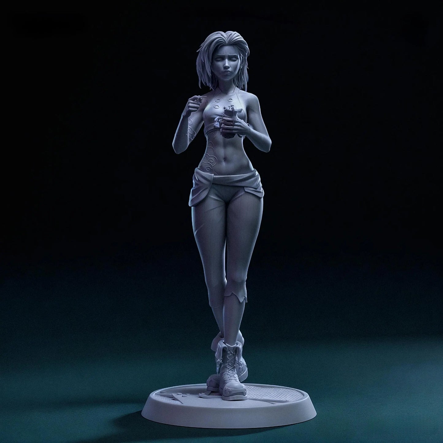 Arcane-Inspired Collectible Figures – Handcrafted 3D Printed Display Statues