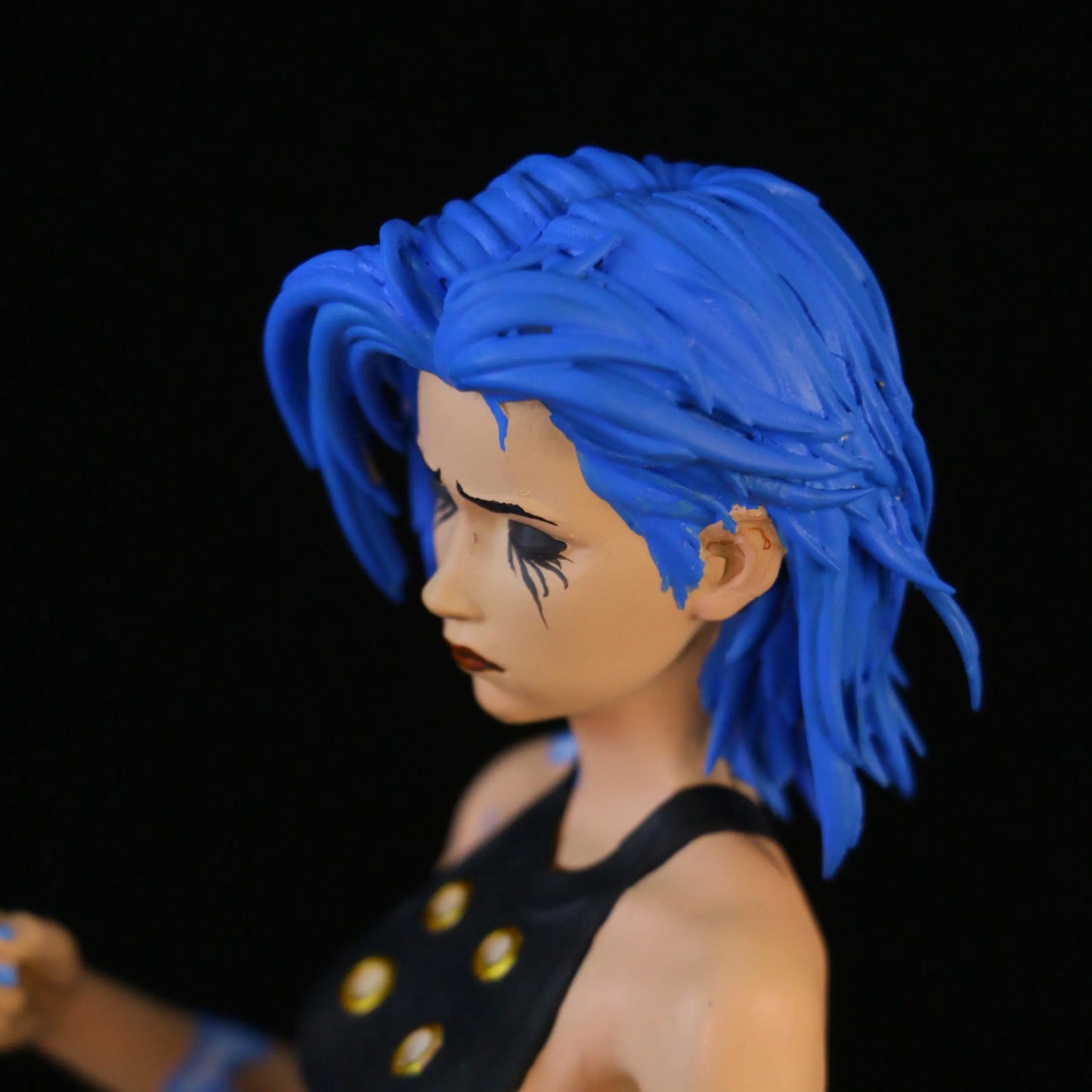 Arcane Jinx Figurine – Handcrafted 3D Printed Statue | League of Legends Character Sculpture