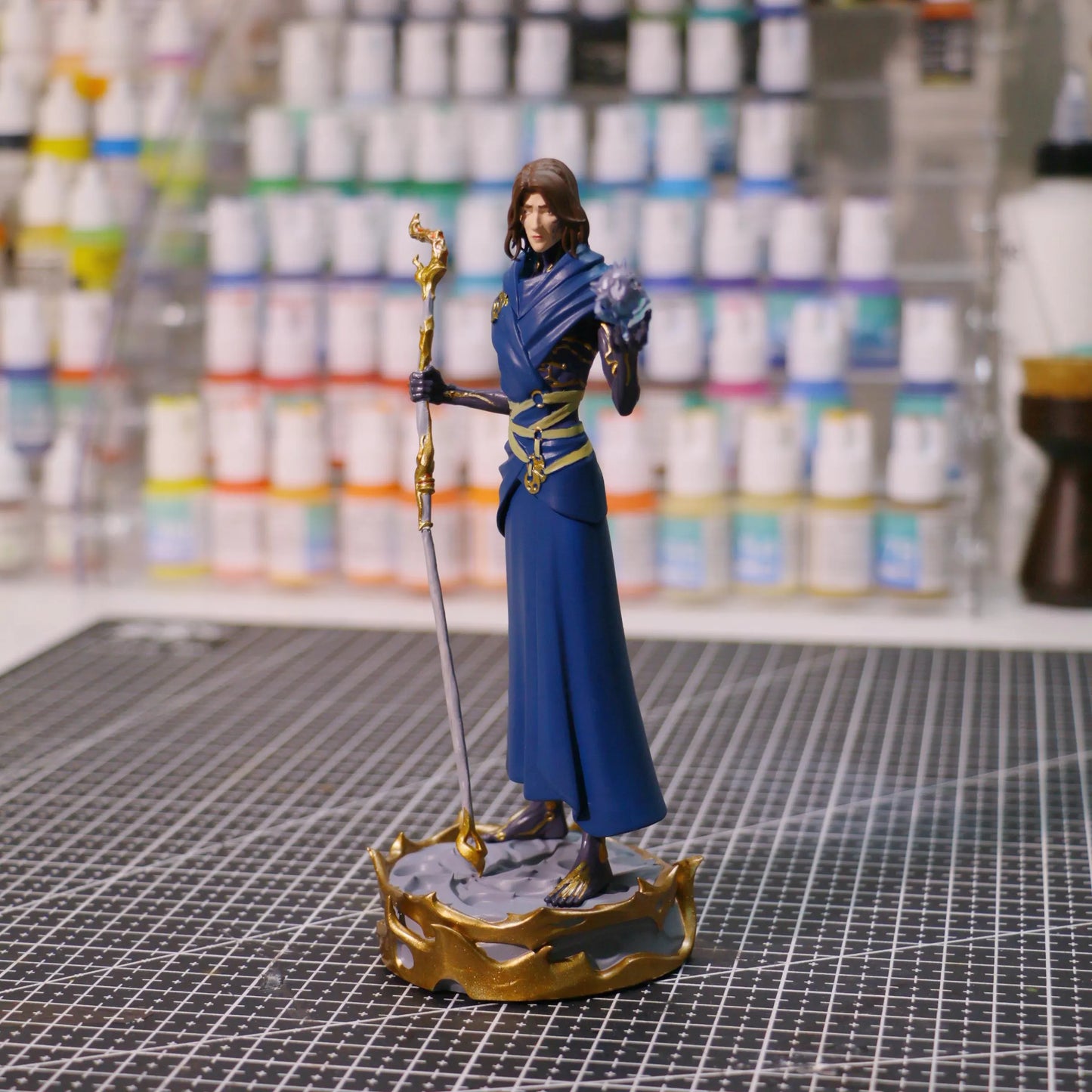 Arcane-Inspired Collectible Figures – Handcrafted 3D Printed Display Statues