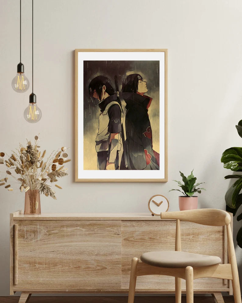 Naruto Retro Anime Kraft Paper Poster For Your Home Decor & Nostalgic Collector Lovers Gift