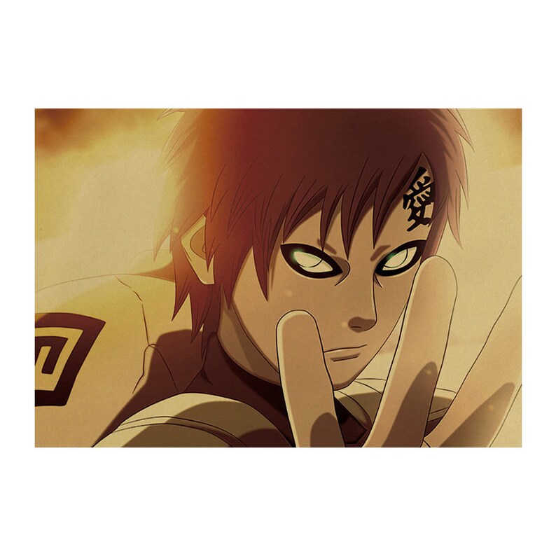 Naruto Retro Anime Kraft Paper Poster For Your Home Decor & Nostalgic Collector Lovers Gift