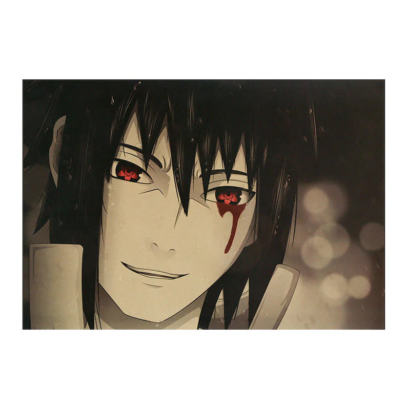 Naruto Retro Anime Kraft Paper Poster For Your Home Decor & Nostalgic Collector Lovers Gift