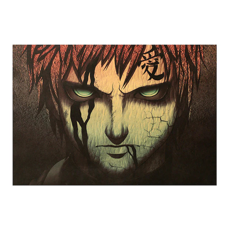Naruto Retro Anime Kraft Paper Poster For Your Home Decor & Nostalgic Collector Lovers Gift