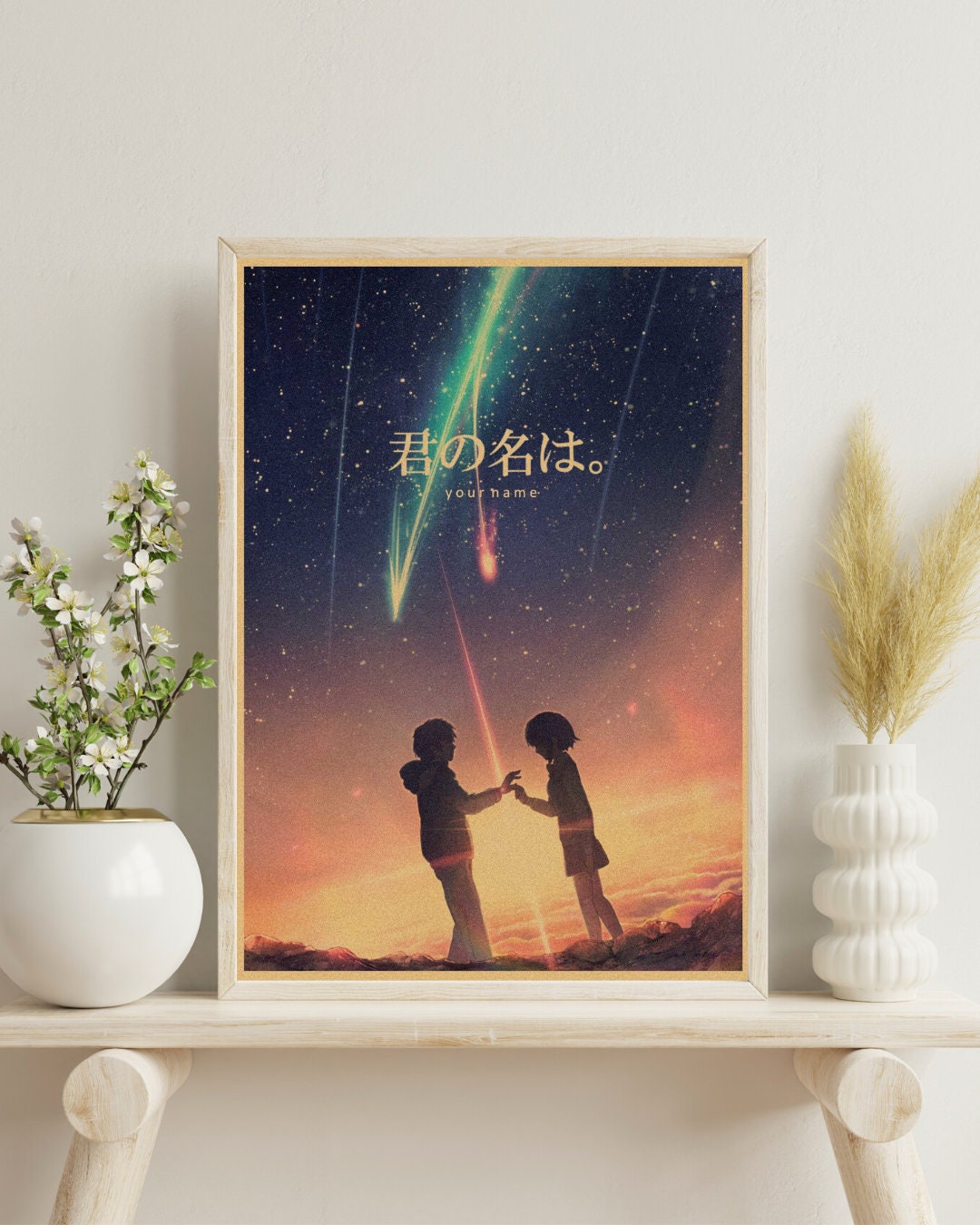 Anime Kraft Paper Poster For Your Home Decor & Nostalgic Collector Lovers Gift