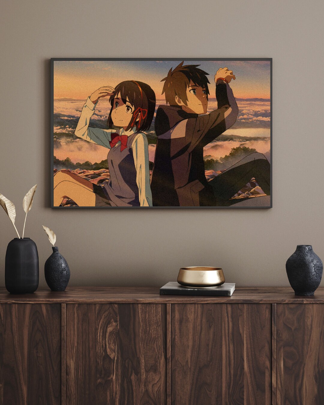 Anime Kraft Paper Poster For Your Home Decor & Nostalgic Collector Lovers Gift