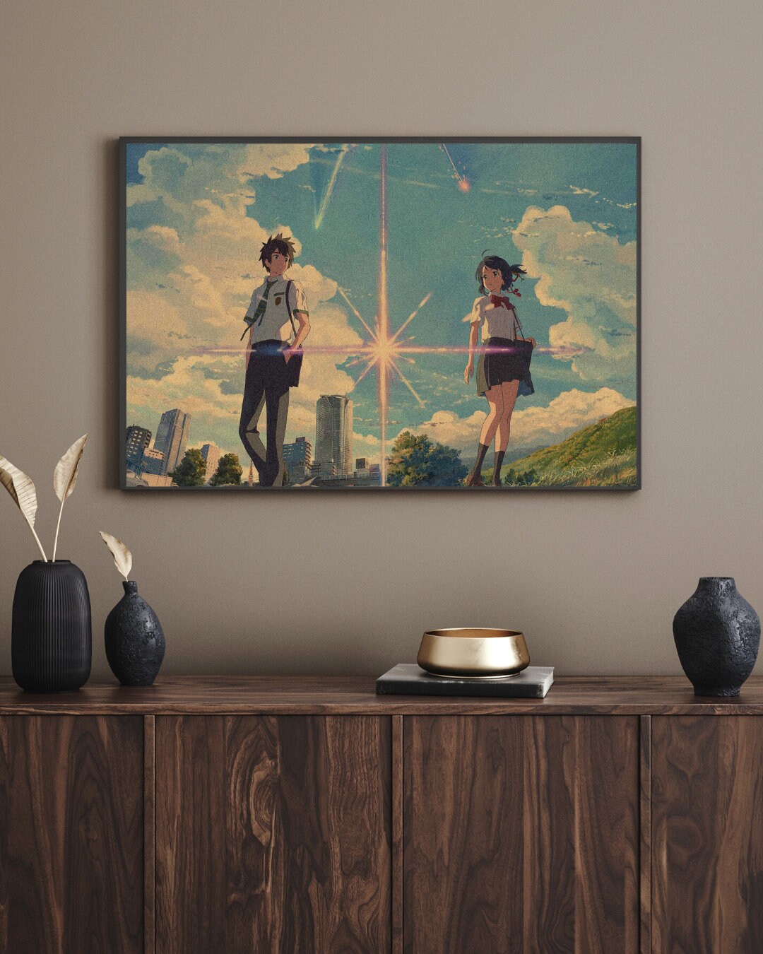 Anime Kraft Paper Poster For Your Home Decor & Nostalgic Collector Lovers Gift
