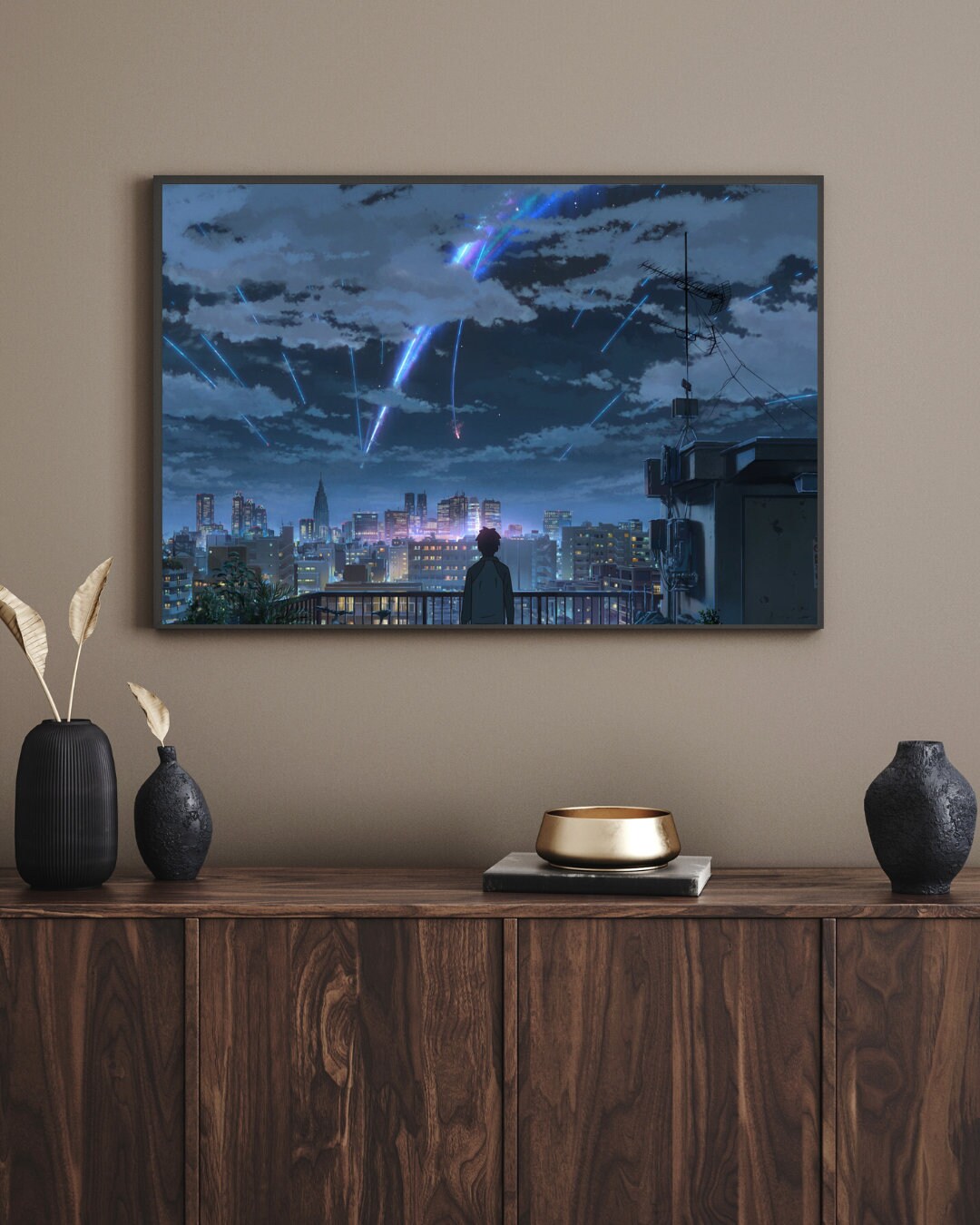Anime Kraft Paper Poster For Your Home Decor & Nostalgic Collector Lovers Gift