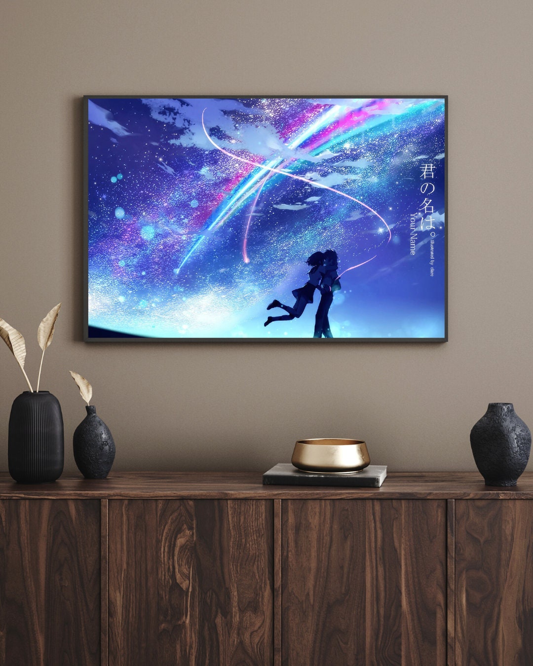 Anime Kraft Paper Poster For Your Home Decor & Nostalgic Collector Lovers Gift