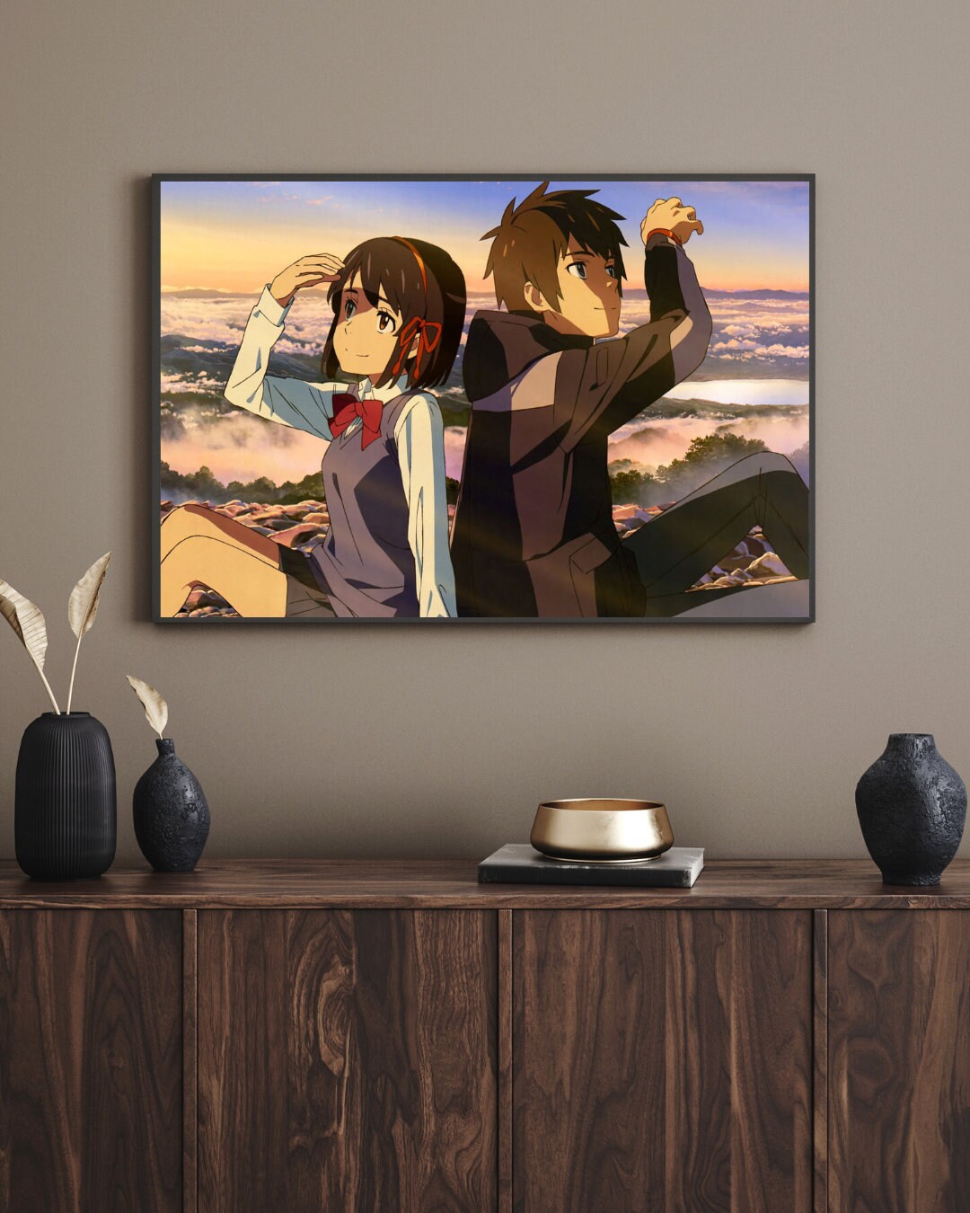 Anime Kraft Paper Poster For Your Home Decor & Nostalgic Collector Lovers Gift
