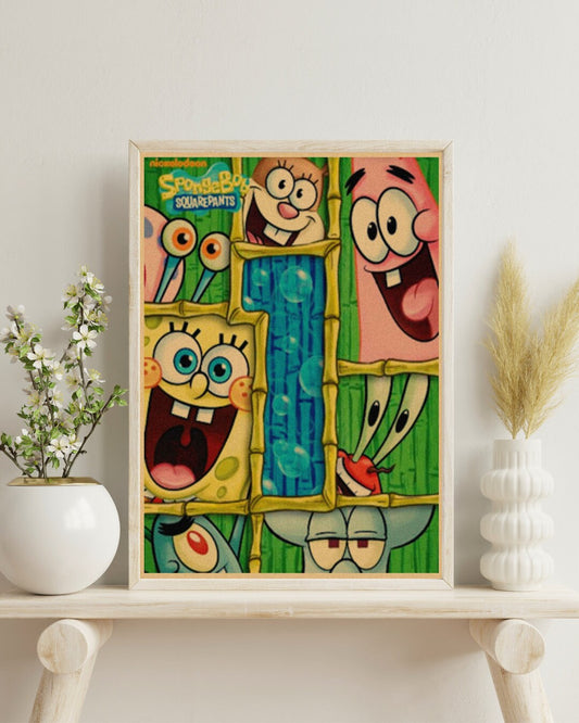 Anime Kraft Paper Poster For Your Home Decor & Nostalgic Collector Lovers Gift