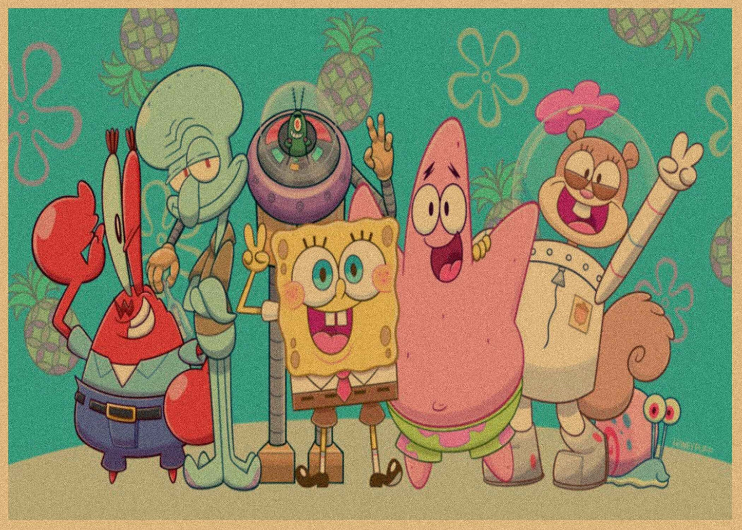 Anime Kraft Paper Poster For Your Home Decor & Nostalgic Collector Lovers Gift