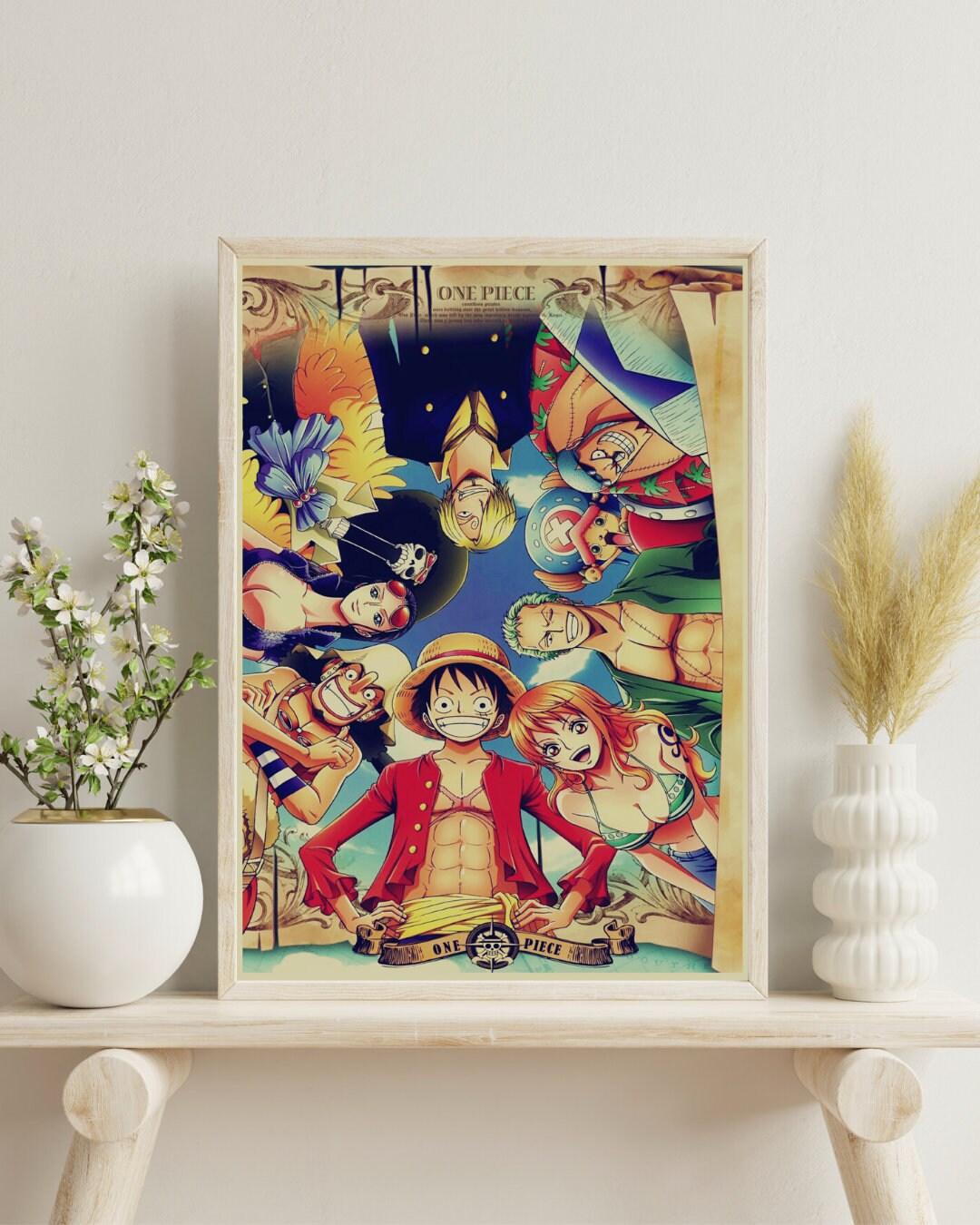 Retro Anime Kraft Paper Poster For Your Home Decor & Nostalgic Collector Lovers Gift