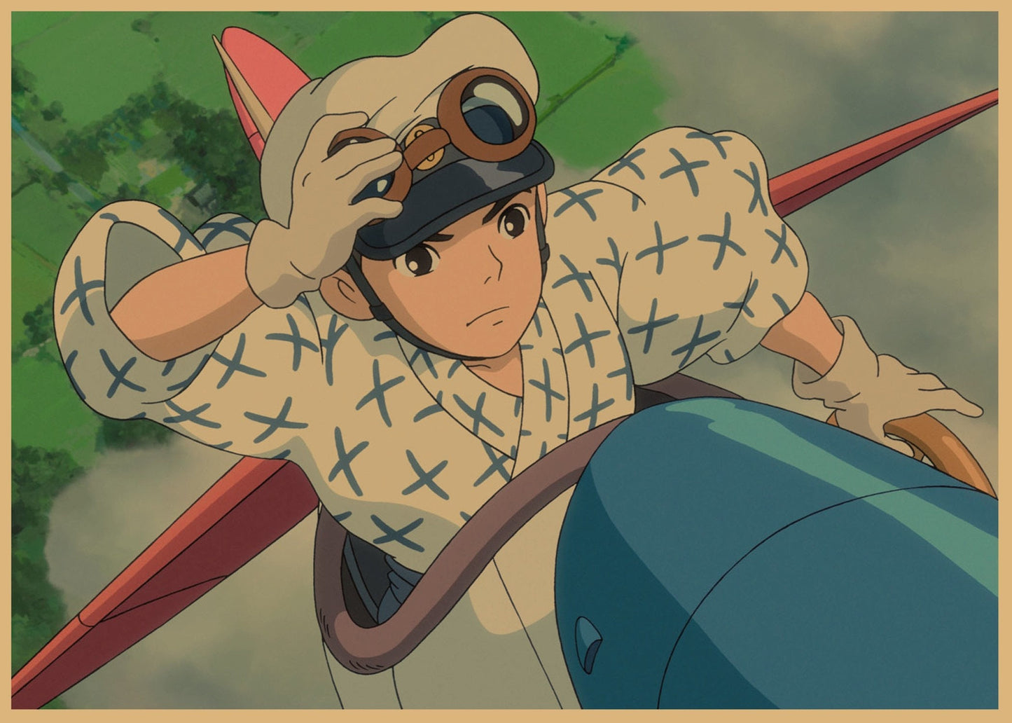 Retro Anime Kraft Paper Poster For Your Home Decor & Nostalgic Collector Lovers Gift