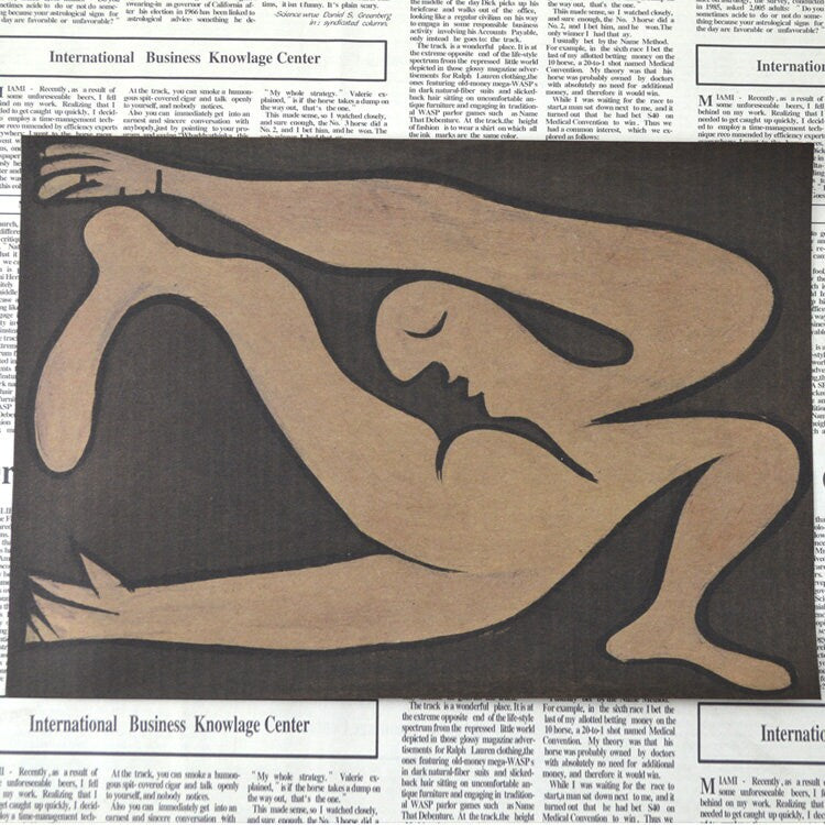 Retro Picasso Oil painting Kraft Paper Poster For Your Home Decor & Nostalgic Collector Lovers Gift