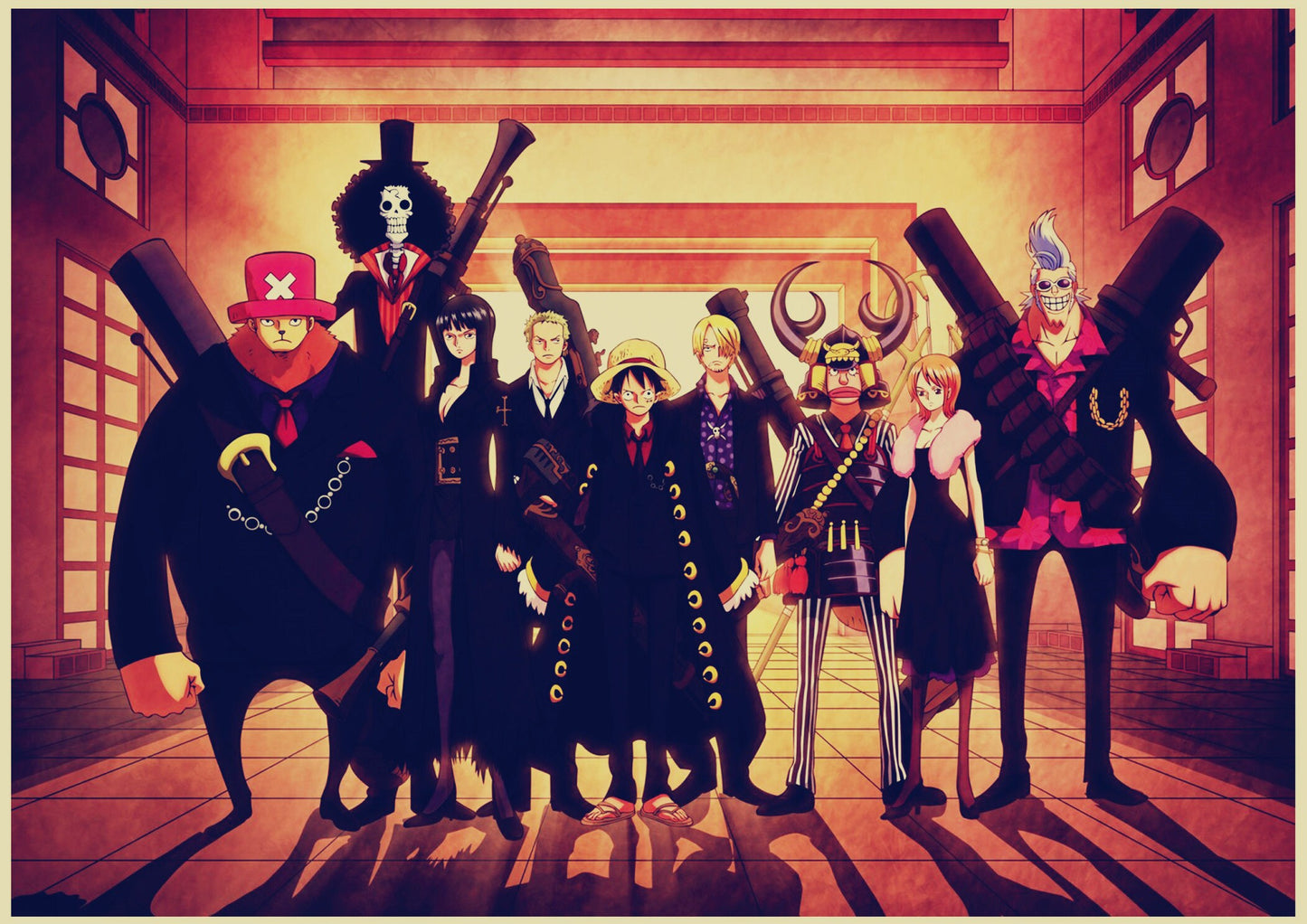 Retro Anime Kraft Paper Poster For Your Home Decor & Nostalgic Collector Lovers Gift