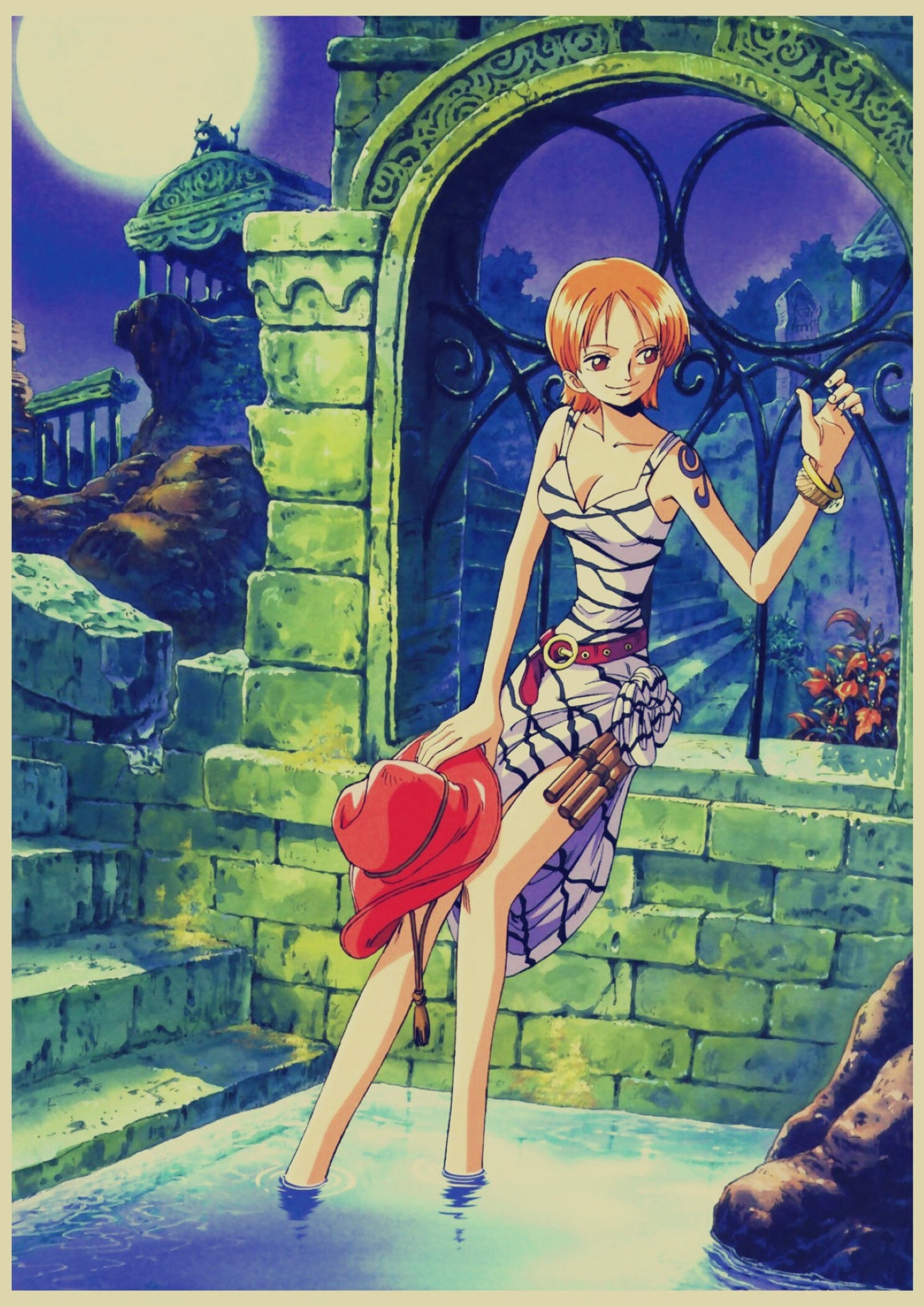 Retro Anime Kraft Paper Poster For Your Home Decor & Nostalgic Collector Lovers Gift