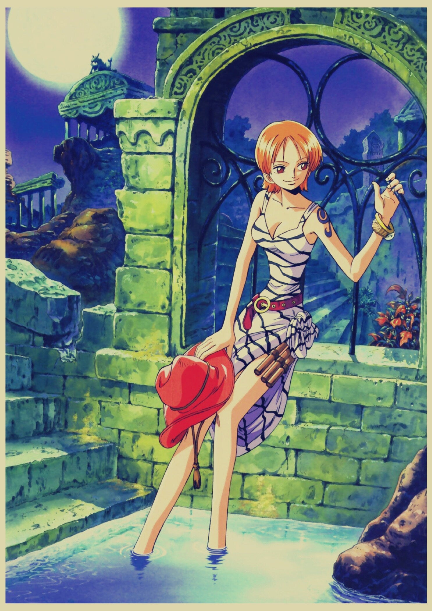 Retro Anime Kraft Paper Poster For Your Home Decor & Nostalgic Collector Lovers Gift