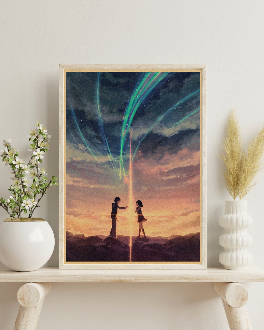 Anime Kraft Paper Poster For Your Home Decor & Nostalgic Collector Lovers Gift
