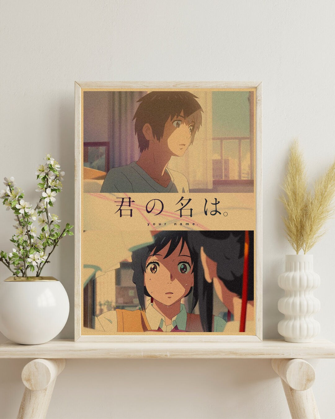 Anime Kraft Paper Poster For Your Home Decor & Nostalgic Collector Lovers Gift
