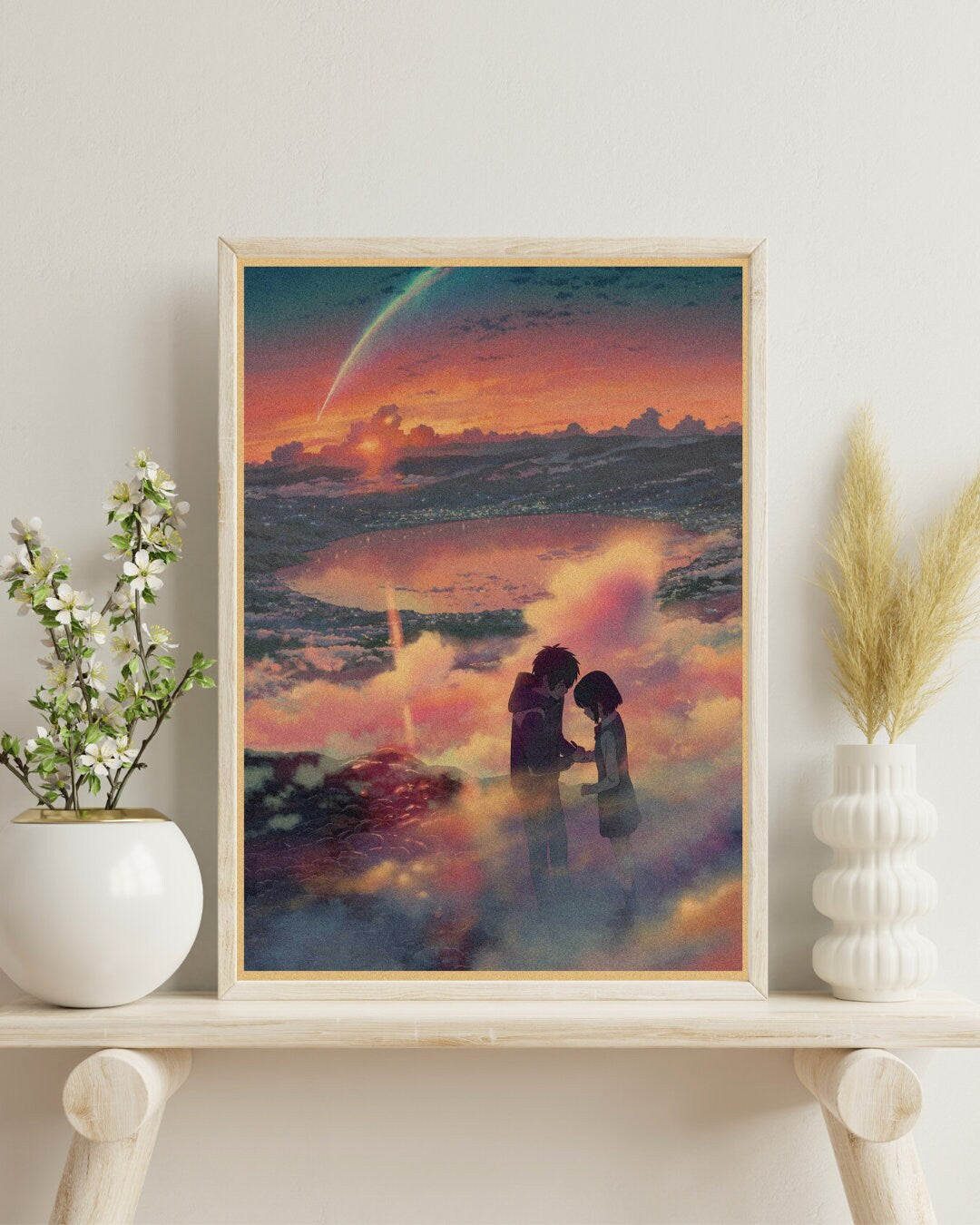 Anime Kraft Paper Poster For Your Home Decor & Nostalgic Collector Lovers Gift