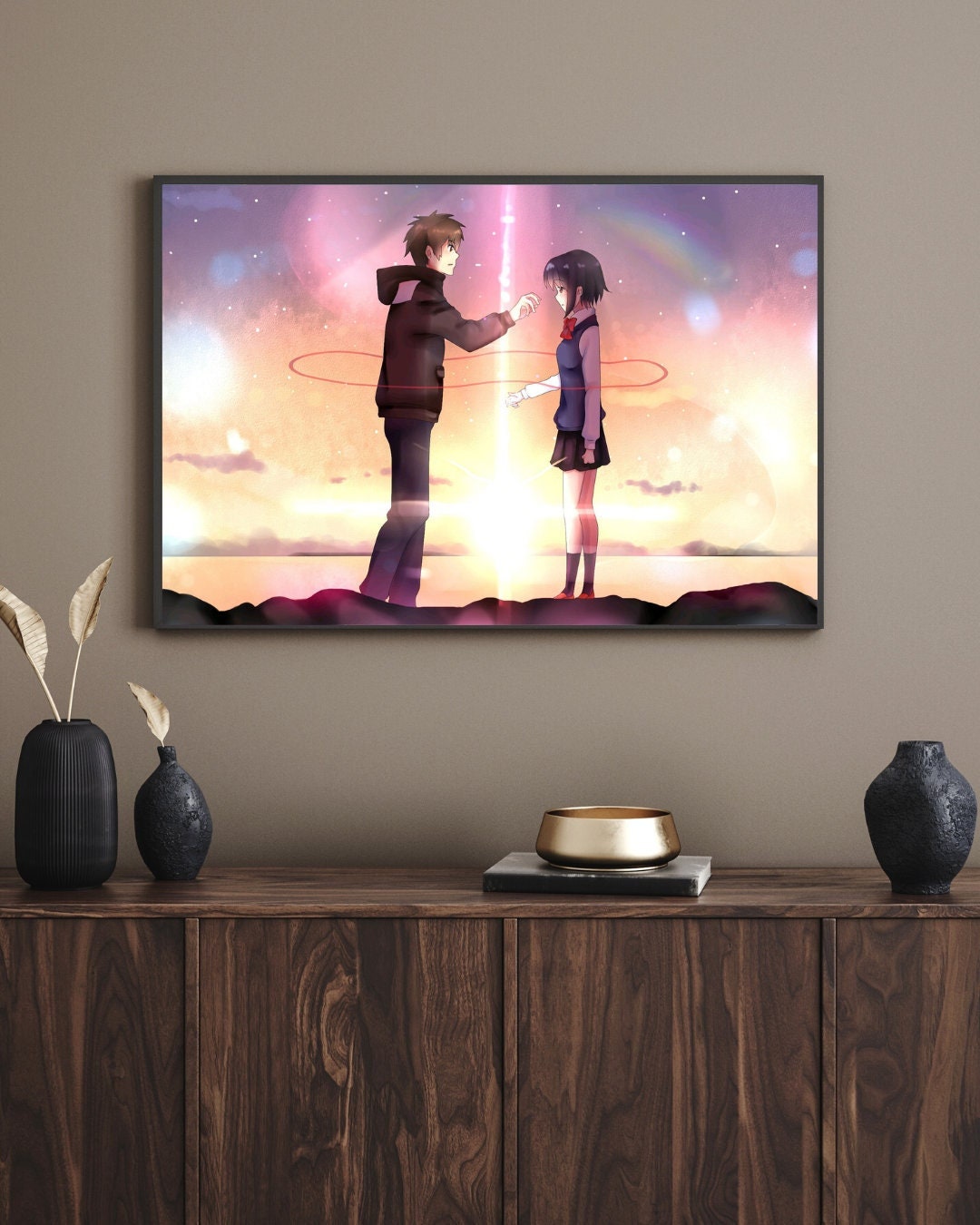 Your Name Anime Kraft Paper Poster For Your Home Decor & Nostalgic Collector Lovers Gift