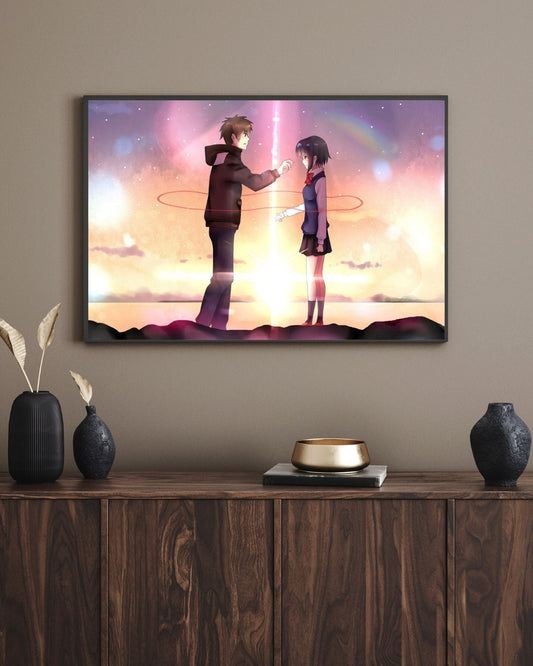 Your Name Anime Kraft Paper Poster For Your Home Decor & Nostalgic Collector Lovers Gift