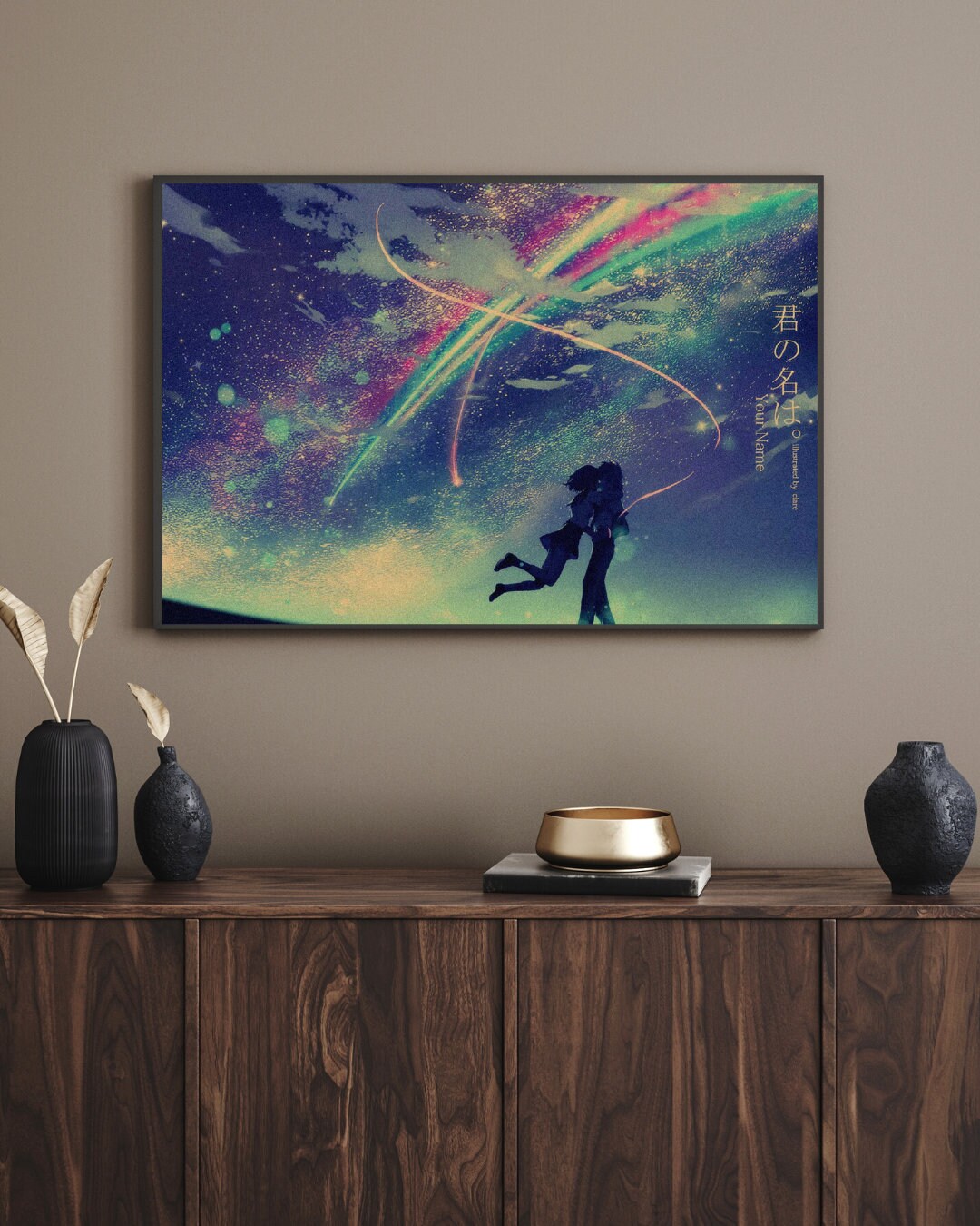 Anime Kraft Paper Poster For Your Home Decor & Nostalgic Collector Lovers Gift