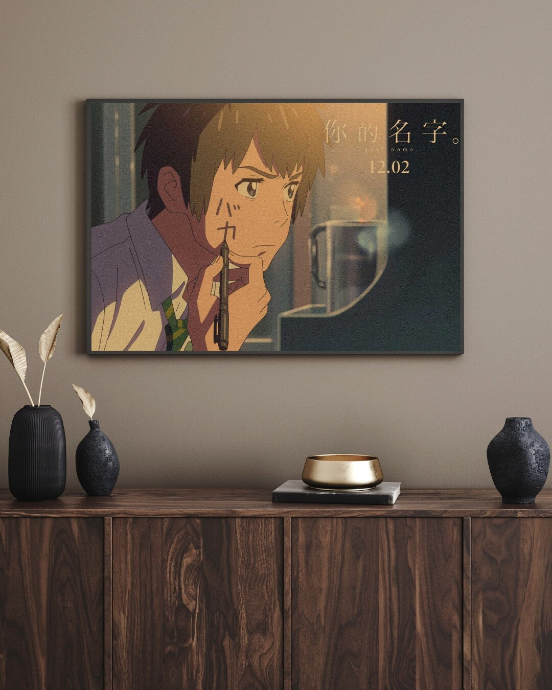 Anime Kraft Paper Poster For Your Home Decor & Nostalgic Collector Lovers Gift