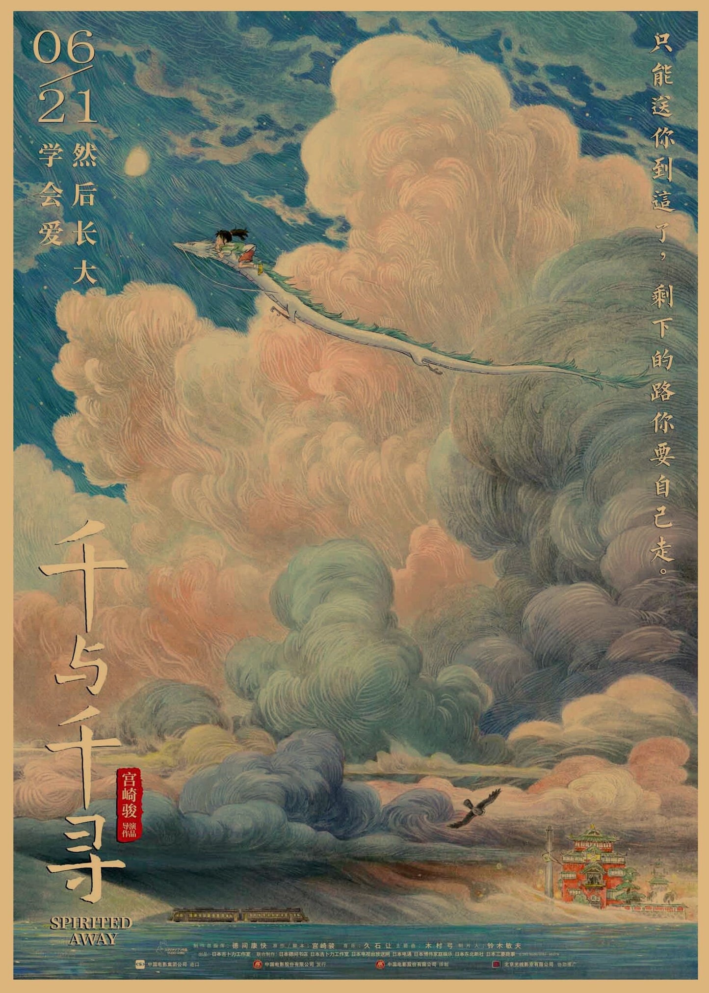 Retro Anime Kraft Paper Poster For Your Home Decor & Nostalgic Collector Lovers Gift