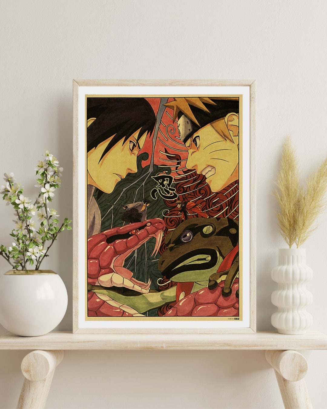 Retro Anime Kraft Paper Poster For Your Home Decor & Nostalgic Collector Lovers Gift