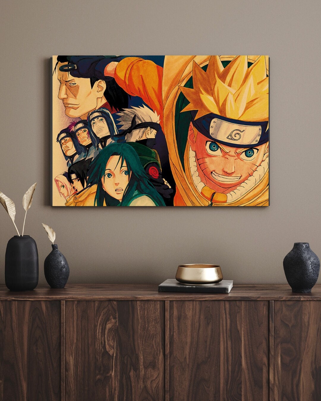 Retro Anime Kraft Paper Poster For Your Home Decor & Nostalgic Collector Lovers Gift