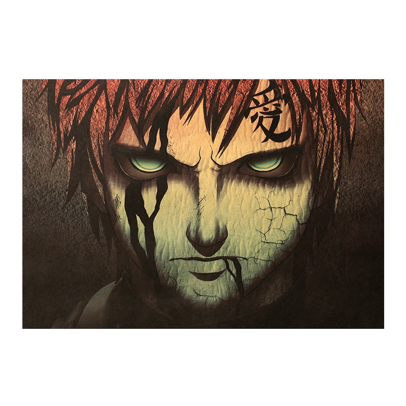 Retro Anime Kraft Paper Poster For Your Home Decor & Nostalgic Collector Lovers Gift