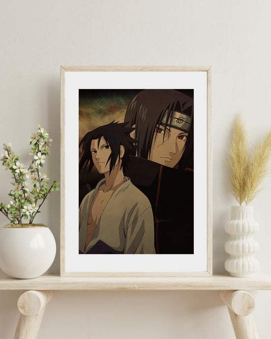 Naruto Retro Anime Kraft Paper Poster For Your Home Decor & Nostalgic Collector Lovers Gift