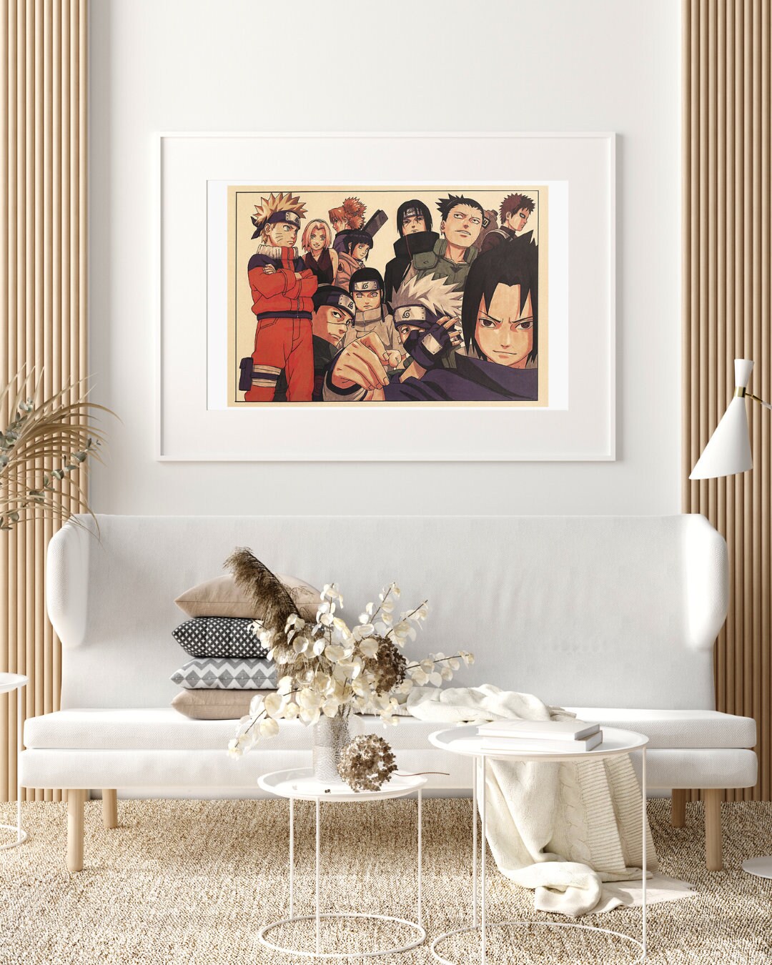 Naruto Retro Anime Kraft Paper Poster For Your Home Decor & Nostalgic Collector Lovers Gift