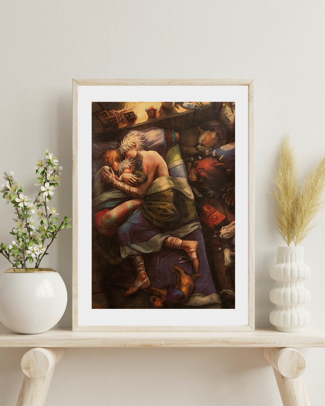 Naruto Retro Anime Kraft Paper Poster For Your Home Decor & Nostalgic Collector Lovers Gift