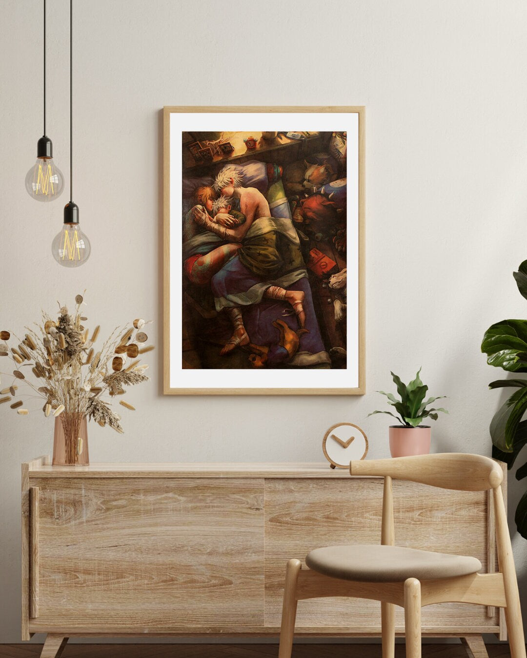 Naruto Retro Anime Kraft Paper Poster For Your Home Decor & Nostalgic Collector Lovers Gift